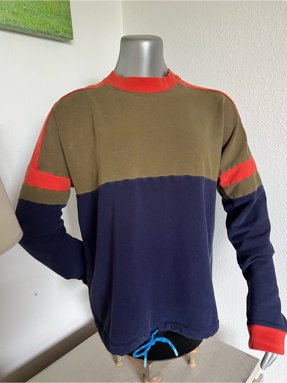 Cotopaxi Bandera Color Block sweatshirt organic cotton size XL